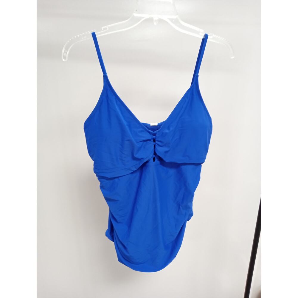 RELLECIGA Blue NEW *TOP ONLY* with removable pads Size 3X 3XL  0316
